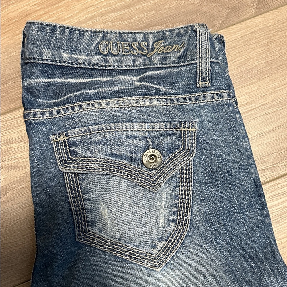 Guess Women's Denim Jeans with Stitch Detail
